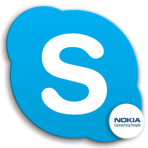 Логотип Skype для Nokia