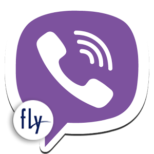Логотип Viber для Fly