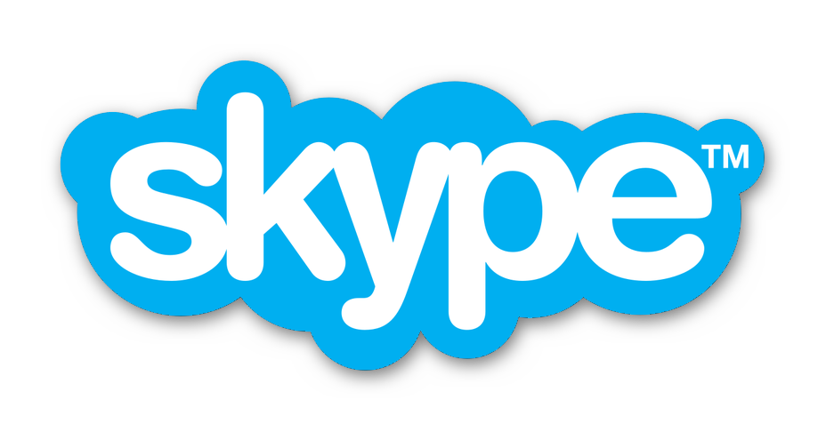 Широкоформатный логотип Skype